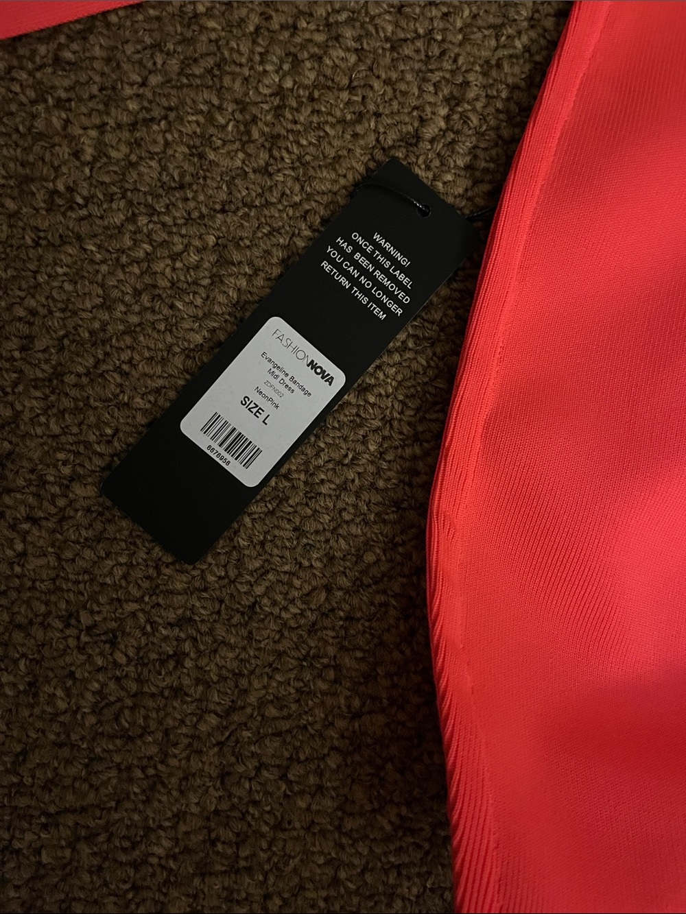 Fashion Nova Evangeline Bandage Midi Dress - Picture 2 of 6